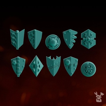 Lunar Knights Shoulder Guards Set x10 DakkaDakkaSt