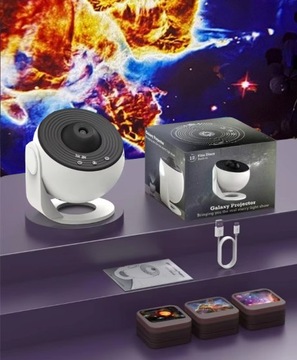 PROJEKTOR GWIAZD PROJEKTOR NIEBA LAMPKA NOCNA PLANETARIUM 12W1 RZUTNIK LED