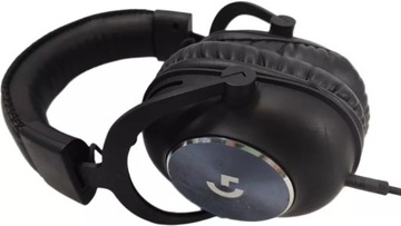 SŁUCHAWKI LOGITECH GAMING LOGITECH G PRO BLACK KOMPLET FAKTURA