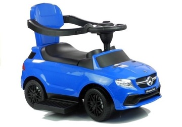 Mercedes Push Ride On 3in1 Барьеры Синий 3288