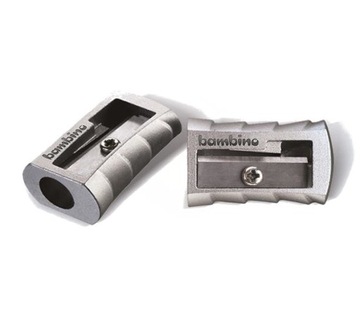 Классическая одинарная металлическая точилка Bambino