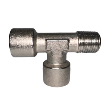 Trójnik gwintowany 1/4X1/4X1/4 GZXGWXGW GWXGWXGZ