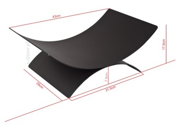 Корзина из черного дерева