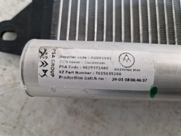 CHLADIČ KLIMATIZACE OPEL MOKKA CORSA F PEUGEOT 2008 208 19- 9825371480