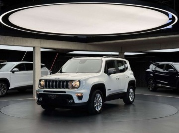Jeep Renegade SUV Plug-In Seria 2/3 1.3 Turbo 4xe PHEV 190KM 2021 Jeep Renegade 4xe T4 Limited Plug In ACC Czujniki parkowania Apple CarP