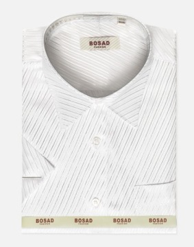 Мужская деловая рубашка с коротким рукавом WY12-3 42/43