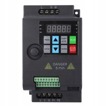 A/1/3-FAZOWY PRZETWORNICA CZĘSTOTLIWOŚCI 0.75KW