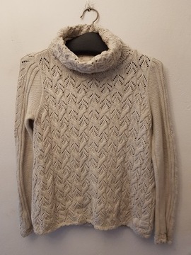 ODD MOLLY DAMSKI SWETER R.M/40 SWETR AŻUROWY GOLF