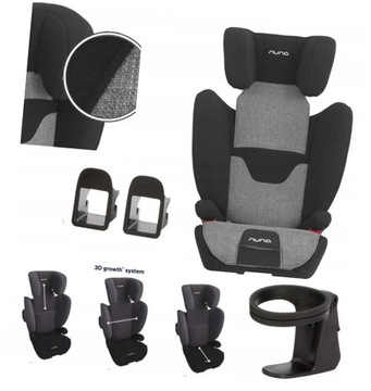 Nuna Fotelik 15-36kg Aace Charcoal