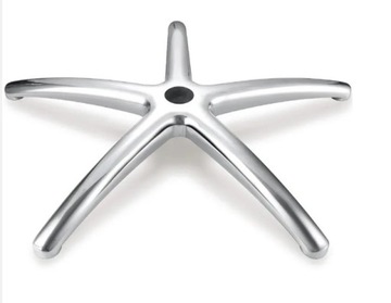 Podstawa krzyżak noga fotela obrotowego krzesła obrotowego aluminium 700 mm