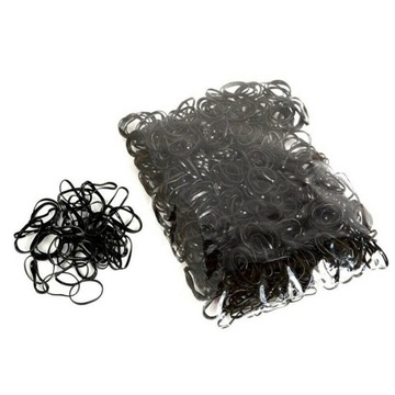 СИЛИКОНОВЫЕ резинки для плетения волос 1000 шт.