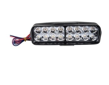 ГАЛОГЕННАЯ ФАРА 16x LED МОТОЦИКЛ QUAD