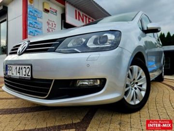 Volkswagen Sharan II Van Facelifting 2.0 TDI SCR 150KM 2015 Volkswagen Sharan Zarejestrowany gotowy do jazdy bogata wersja 2.0 Diesel, zdjęcie 4