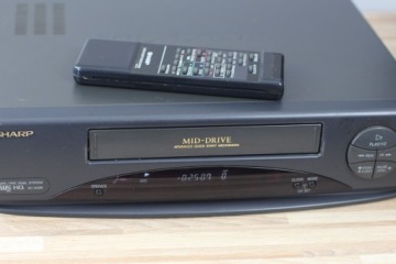 Видеомагнитофон Sharp VC-239, пульт дистанционного управления