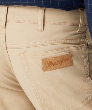 WRANGLER TEXAS SLIM JEANS PROSTE Materiał W44 L34