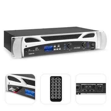 Общественный набор 2x Пассивный столбец 800W 12 '' Bluetooth усилитель