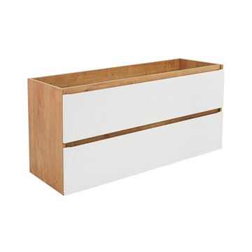 SZAFKA ŁAZIENKOWA POD UMYWALKĘ 120 CM MONAKO WHITE