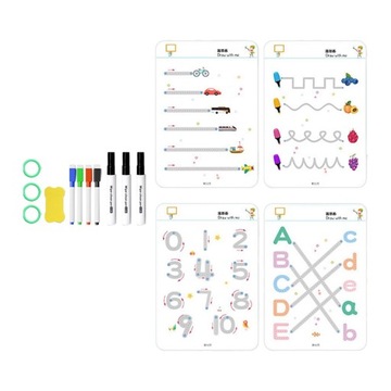 книги для рисования Letter Tracing Practice 32 C