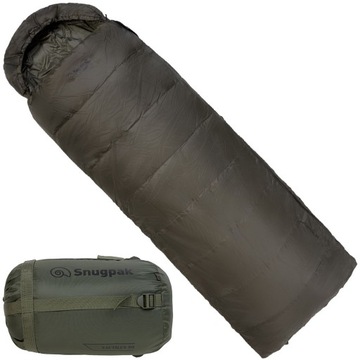Snugpak Śpiwór Turystyczny Kołdra Jesienny NAUTILUS LZ -2°C - Olive