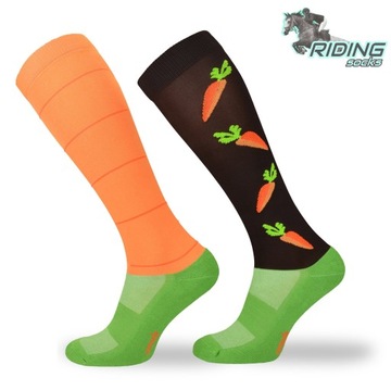 Комплект носков для верховой езды по колено.