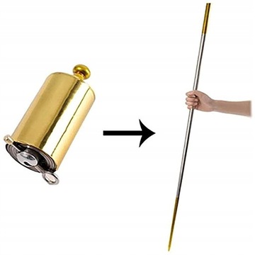 Magiczna Zabawki różdżka teleskopowy kij 110cm