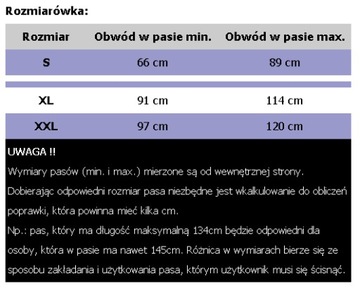 Широкий пояс для бодибилдинга на липучке XXL - РАСПРОДАЖА