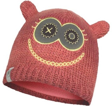 BUFF Czapka dziecięca KNITTED POLAR Monster Rose