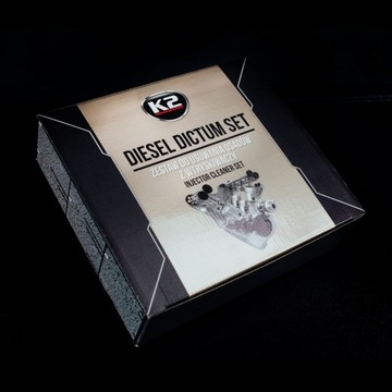 K2 Diesel Dictum W324 Набор для очистки форсунок 500 мл