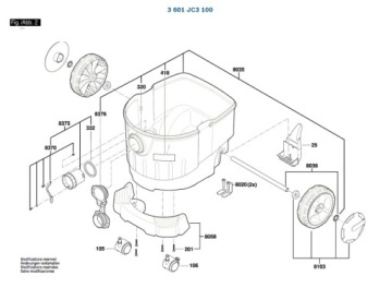 Магнит Пылесос BOSCH GAS35MAFC 100