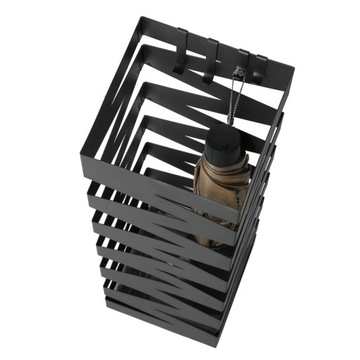 Держатель для зонта - UMBRELLA STAND, ЧЕРНЫЙ 15,5 x 15,5 x 49