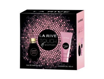 LA RIVE ZESTAW TOUCH OF WOMAN WODA 90 ML + SHOWER GEL 100 ML