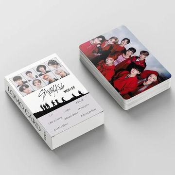 55 шт./компл. фотокарточки Kpop Stray Kids, тайм-аут, ломо-карты, фотокарточки для мальчиков
