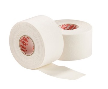 sztywny tape MUELLER sportowy plaster TAŚMA DO CIAŁA BIAŁA 3,8 CM X 13,7 M