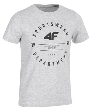 4F CHŁOPIĘCA KOSZULKA T-SHIRT BAWEŁNA / rozm 128