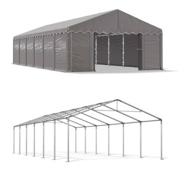Namiot Garażowy 4x12m Hala Namiotowa DAS 240 S