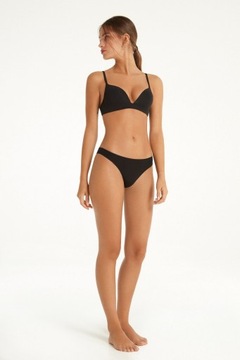 5 GŁADKIE STRINGI BEZSZWOWE BAWEŁNIANE MAJTKI L/XL