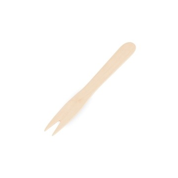 Widelczyki drewniane do frytek 8,5 cm 1000 szt.