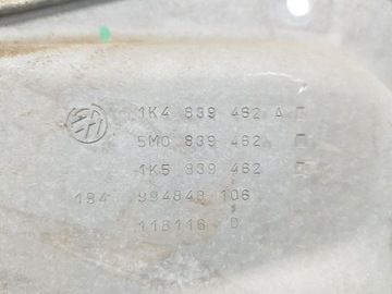 EL. MECHANIZMUS OKNO PRAVÝ ZADNÍ VOLKSWAGEN GOLF 5 1K0959704C
