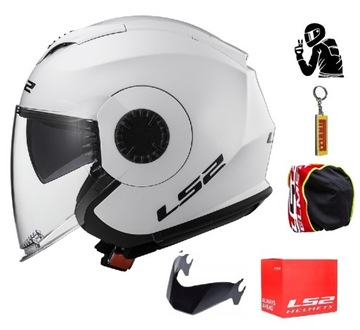 Kask LS2 OF570 VERSO SOLID WHITE BIAŁY XL