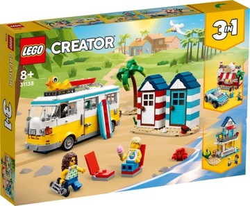 LEGO CREATOR 31138 Kamper na plaży