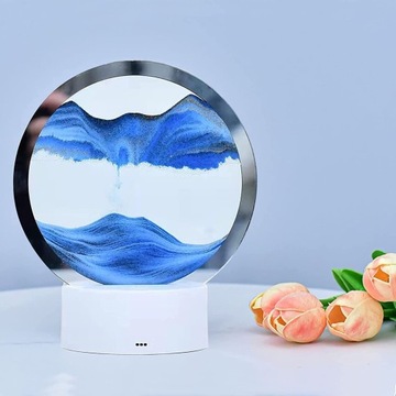 3D ИЗОБРАЖЕНИЕ ПЕСОЧНЫЕ ЧАСЫ ДИНАМИЧЕСКИЕ 16 ЦВЕТОВ