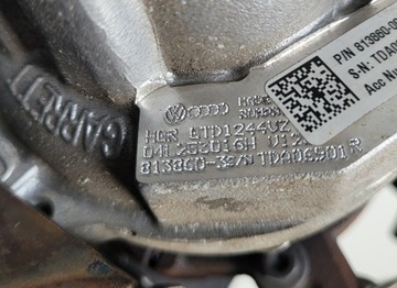 AUDI A3 GOLF LEON 1.6 TDI TURBO TURBÍNA 04L253016H