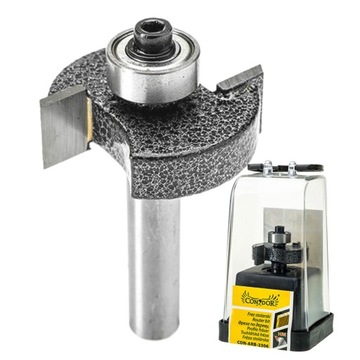 FREZ STOLARSKI DO DREWNA TYP T ROWKUJĄCY Z ŁOŻYSKIEM SZYBKOTNĄCY 32X12 mm