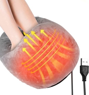 Ogrzewacz do stóp Sporgo, podgrzewany elektrycznie USB