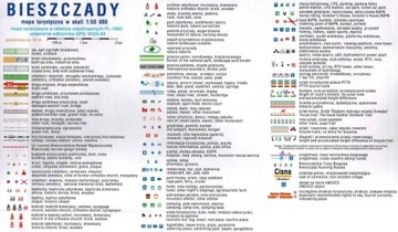 БЕЩАДЫ-РЕВАС ПУТЕВОДИТЕЛЬ + ЛАМИНИРОВАННАЯ КАРТА КОМПАС 2 в 1 2024