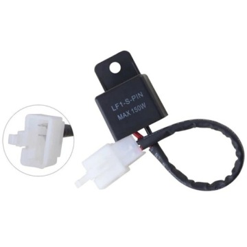 РЕЛЕ ПРЕРЫВАТЕЛЯ СВЕТОДИОДНОГО ИНДИКАТОРА 150W 12V LF1 S-PIN 2PIN 2-PIN