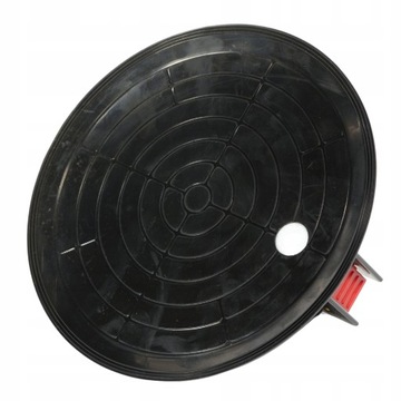 PRZYSSAWKA UCHWYT DO SZYB GLAZURY PŁYTEK 210MM - 120KG BLACK PREMIUM