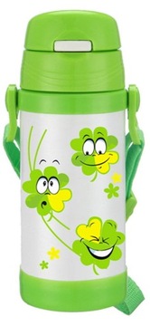 Termos kubek termiczny dla dzieci 350ml ze słomką