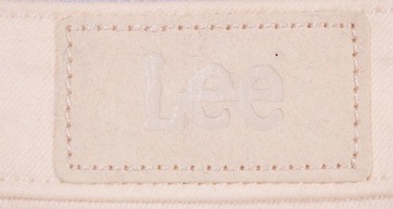 LEE spodnie REGULAR white jeans SCARLETT _ W28 L33