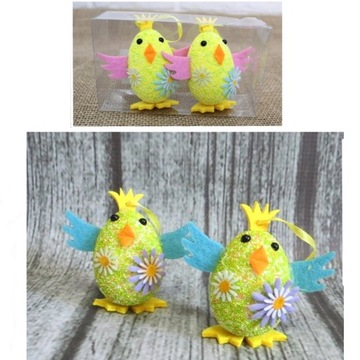 ЗАЙЧИК 3 шт ЗАЯЧКИ ПАСХАЛЬНЫЙ ЗАЯЧИК НА ВЕРСИКЕ ЧУДЕСНАЯ КОРЗИНА 25см STRO